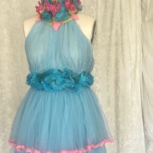 OOAK Fairycore Tulle Dress - Bridal Shower- Size S - Elena Collection